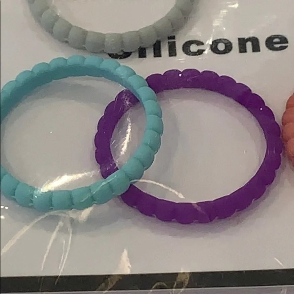 💐5/25 4 Demetory silicone rings - Picture 4 of 6